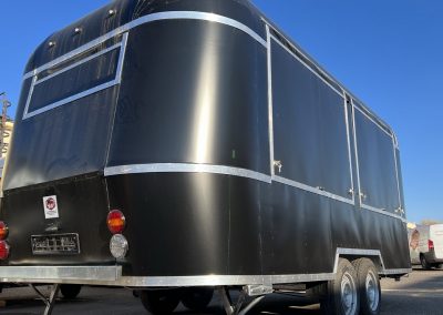 Food truck büfékocsi American style imbisswagen black fekete